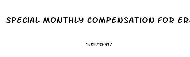 special monthly compensation for erectile dysfunction