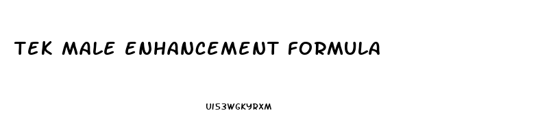 tek male enhancement formula