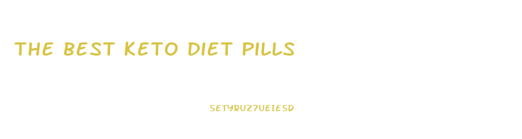 the best keto diet pills