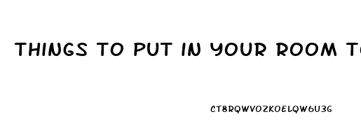 things to put in your room to help you sleep