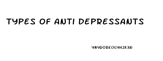 types of anti depressants