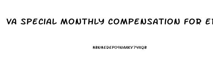 va special monthly compensation for erectile dysfunction