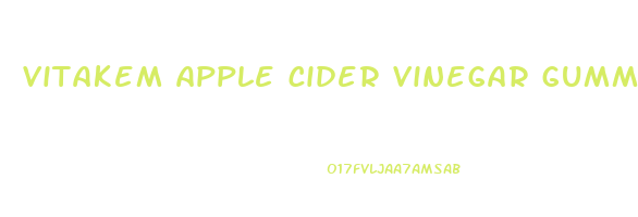 vitakem apple cider vinegar gummies