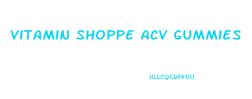 vitamin shoppe acv gummies