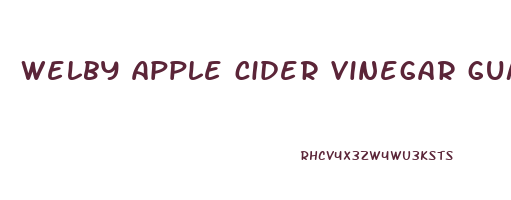 welby apple cider vinegar gummies