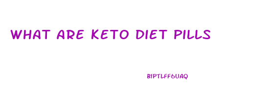 what are keto diet pills