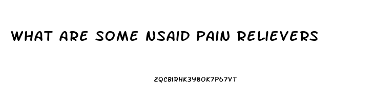 what are some nsaid pain relievers