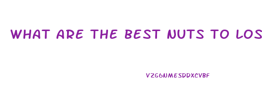 what are the best nuts to lose weight