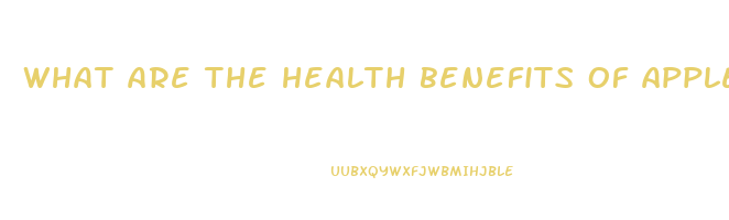 what are the health benefits of apple cider vinegar gummies