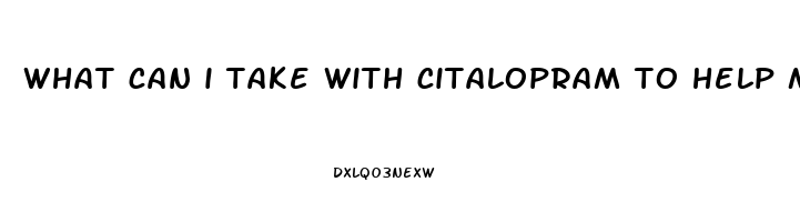 what can i take with citalopram to help me sleep