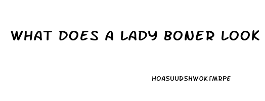 what does a lady boner look like