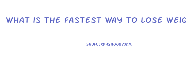 what is the fastest way to lose weight after 50