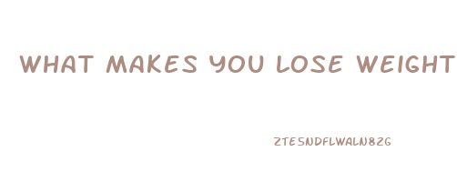 what makes you lose weight faster running or walking