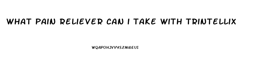 what pain reliever can i take with trintellix