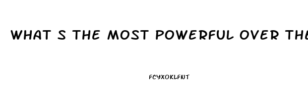 what s the most powerful over the counter pain reliever