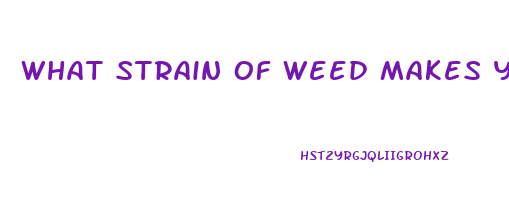 what strain of weed makes you lose weight