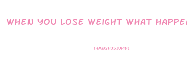 when you lose weight what happens to the fat