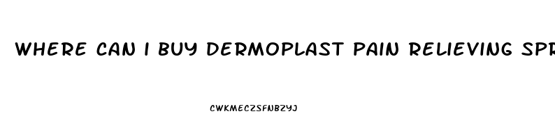 where can i buy dermoplast pain relieving spray