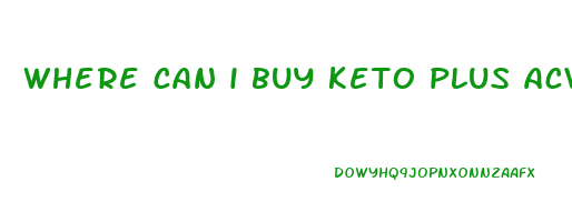 where can i buy keto plus acv gummies