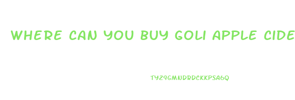 where can you buy goli apple cider vinegar gummies