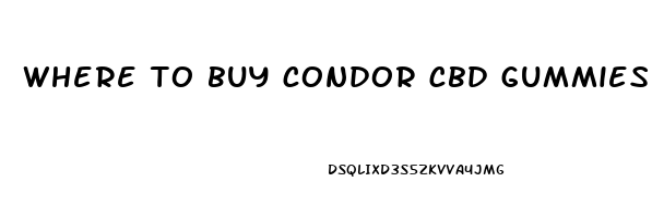 where to buy condor cbd gummies near me