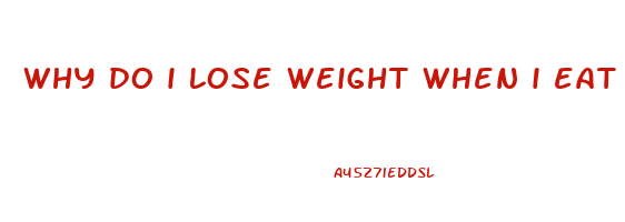 why do i lose weight when i eat sugar