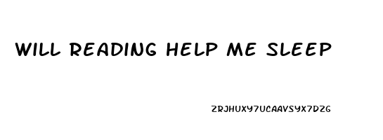 will reading help me sleep