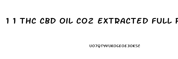 1 1 Thc Cbd Oil Co2 Extracted Full Plant