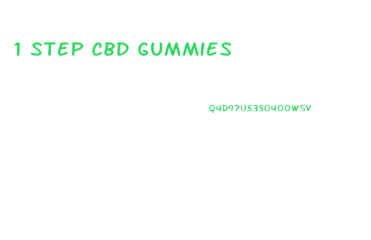 1 step cbd gummies