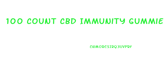 100 Count Cbd Immunity Gummies
