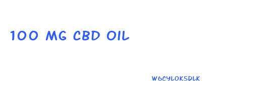 100 Mg Cbd Oil