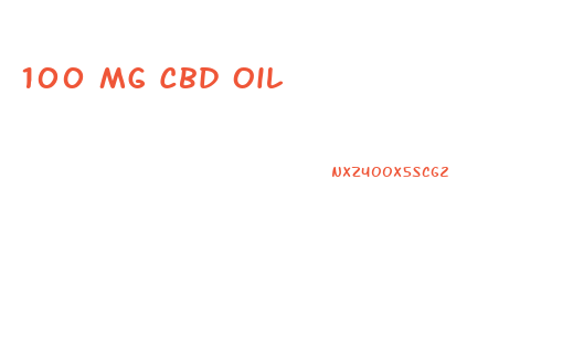 100 Mg Cbd Oil