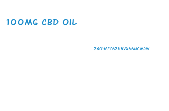 100mg Cbd Oil