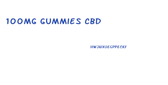 100mg Gummies Cbd