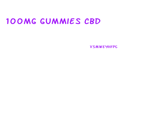 100mg Gummies Cbd