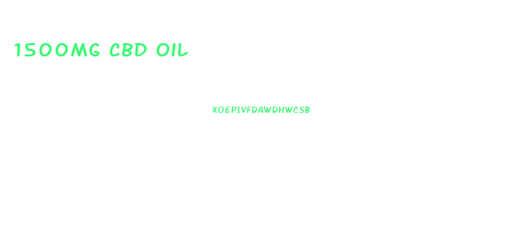 1500mg Cbd Oil