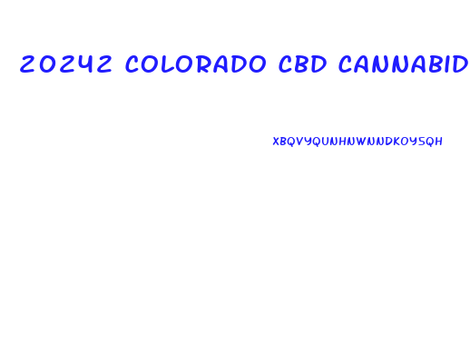 20242 Colorado Cbd Cannabidiol Gummies