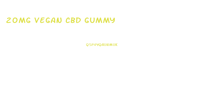 20mg Vegan Cbd Gummy