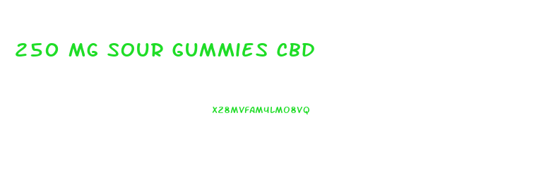 250 Mg Sour Gummies Cbd