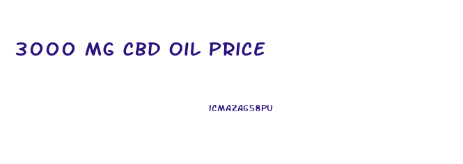 3000 Mg Cbd Oil Price