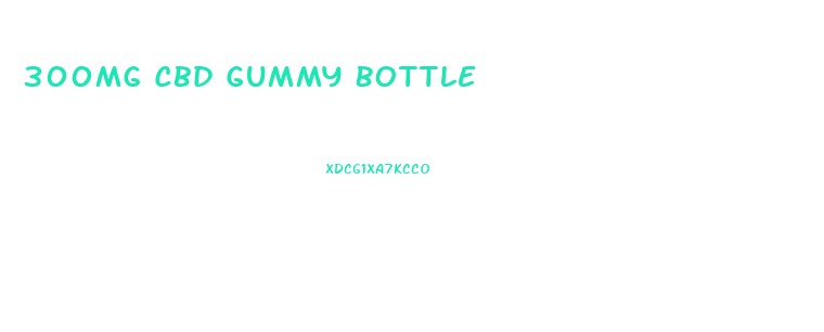 300mg Cbd Gummy Bottle
