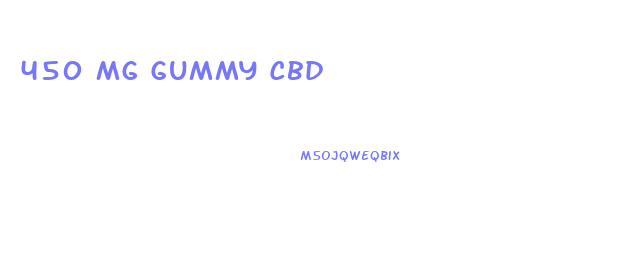 450 Mg Gummy Cbd