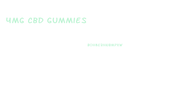 4mg Cbd Gummies