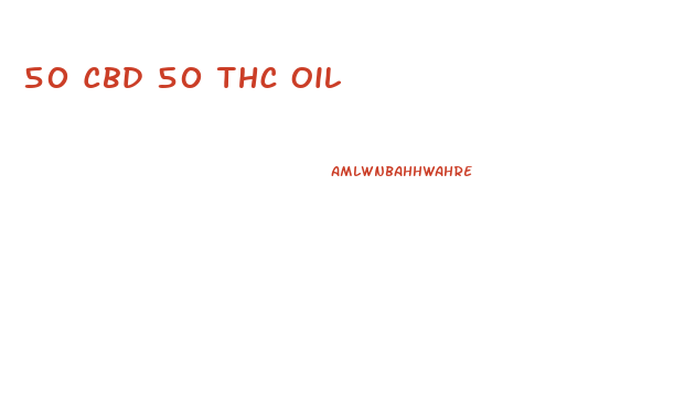 50 Cbd 50 Thc Oil