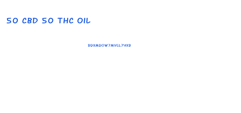 50 Cbd 50 Thc Oil