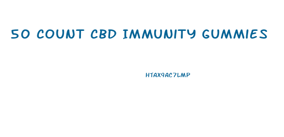 50 Count Cbd Immunity Gummies