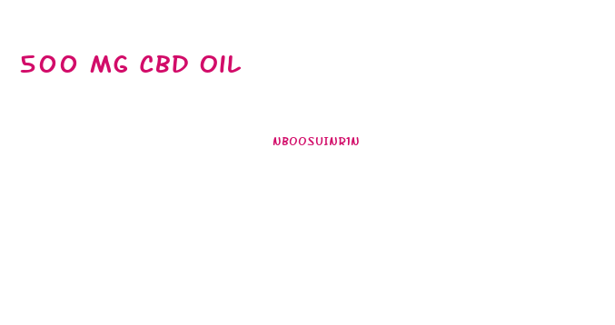 500 Mg Cbd Oil