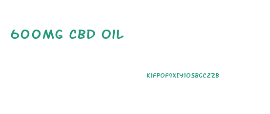 600mg Cbd Oil