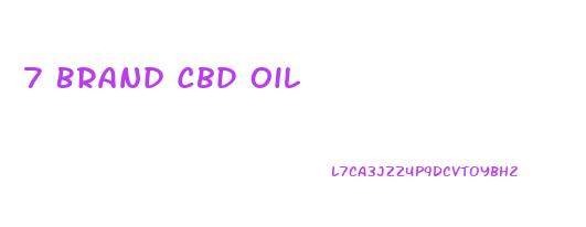 7 Brand Cbd Oil