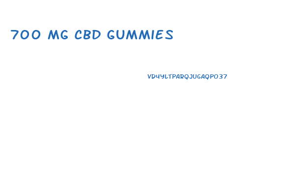 700 Mg Cbd Gummies